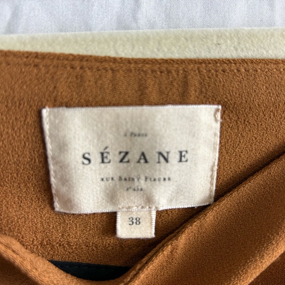 Sezane trousers tan EU 38 - Picture 3 of 7